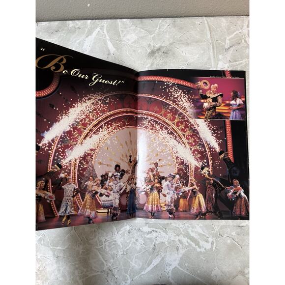 Beauty And The Beast Souvenir Program Disney Broadway Musical Play - Picture 5 of 5